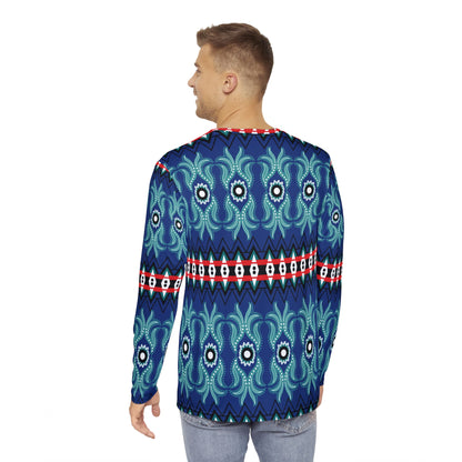 Icy Pattern Long-Sleeve