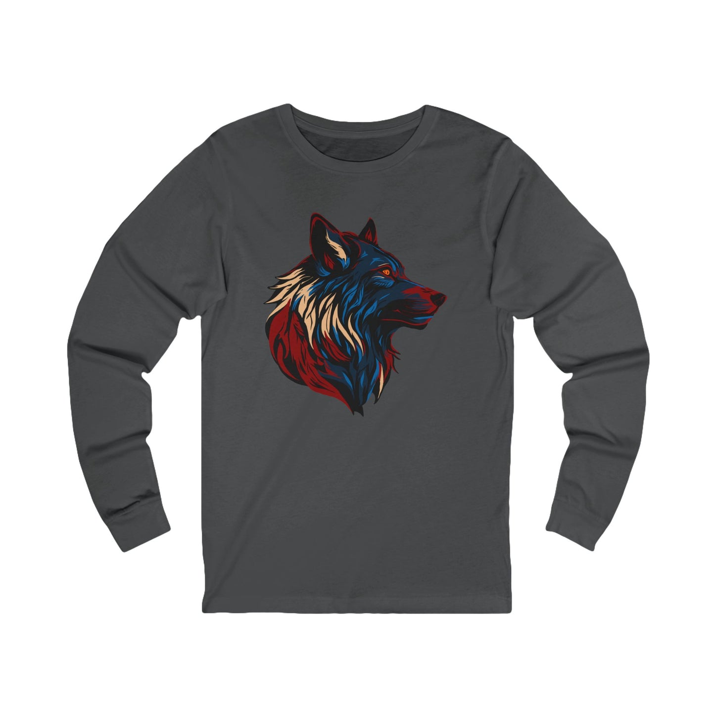 Wolf Icon - Long-Sleeve Tee
