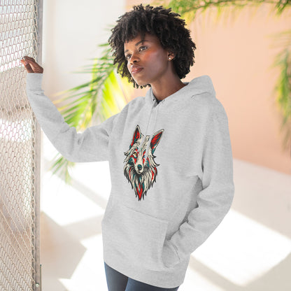 Arctic Fox Icon - Fleece Hoodie