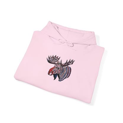 Tribal Moose Hoodie