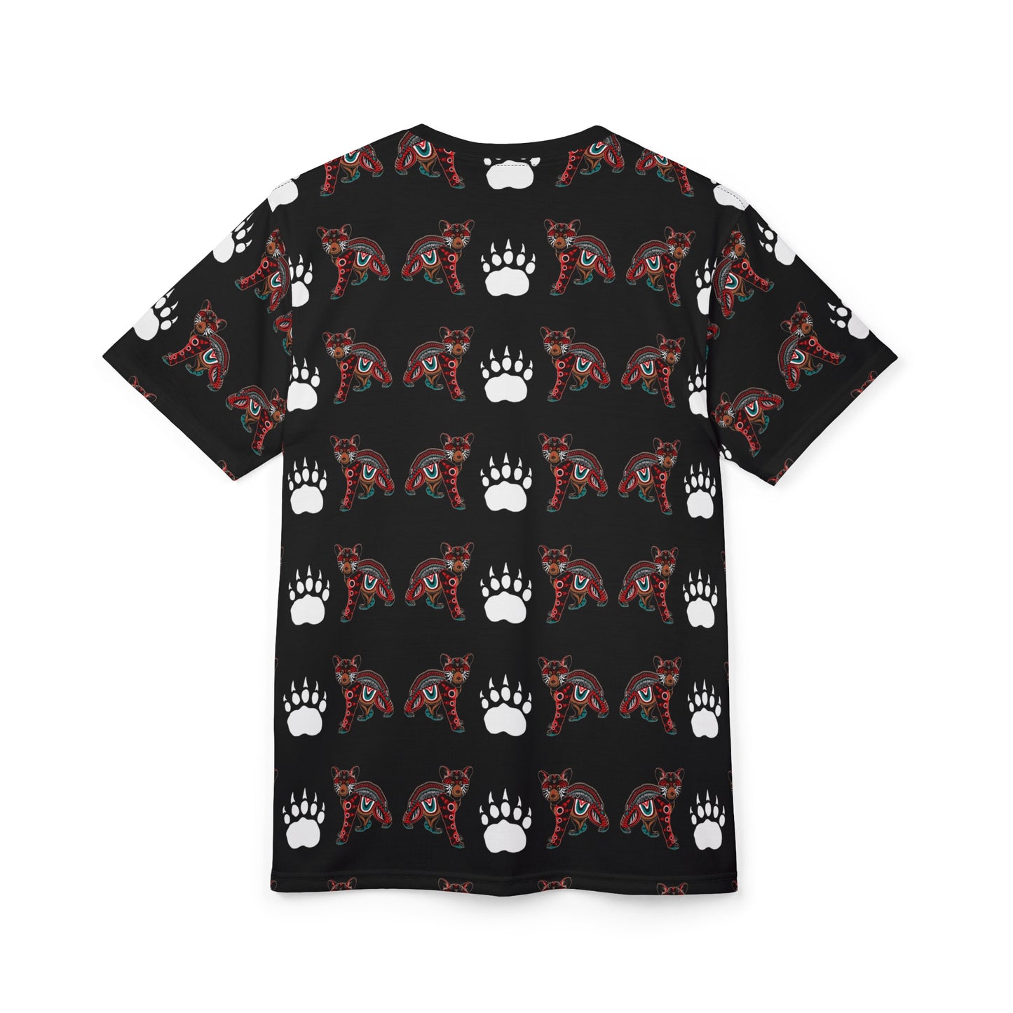 Black Bear Cub Wallpaper T-Shirt