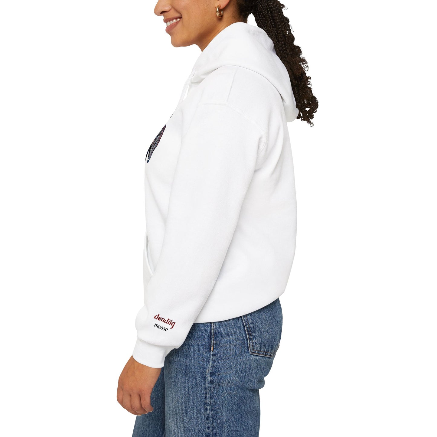 Tribal Moose Hoodie