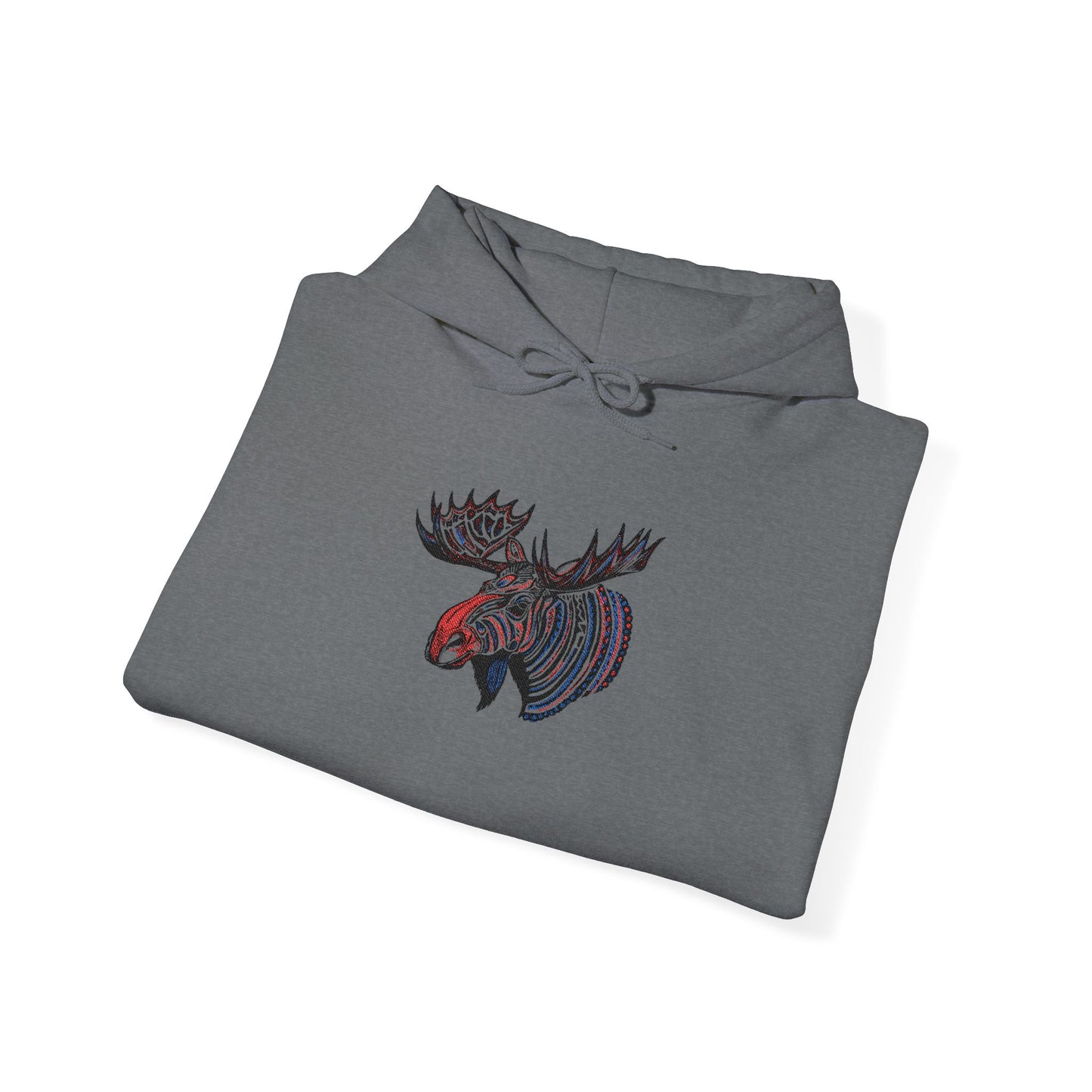 Tribal Moose Hoodie