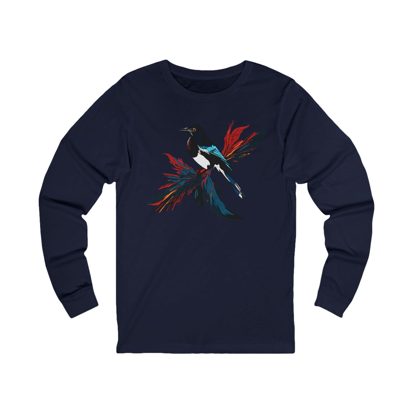 Magpie Icon - Long-Sleeve Tee
