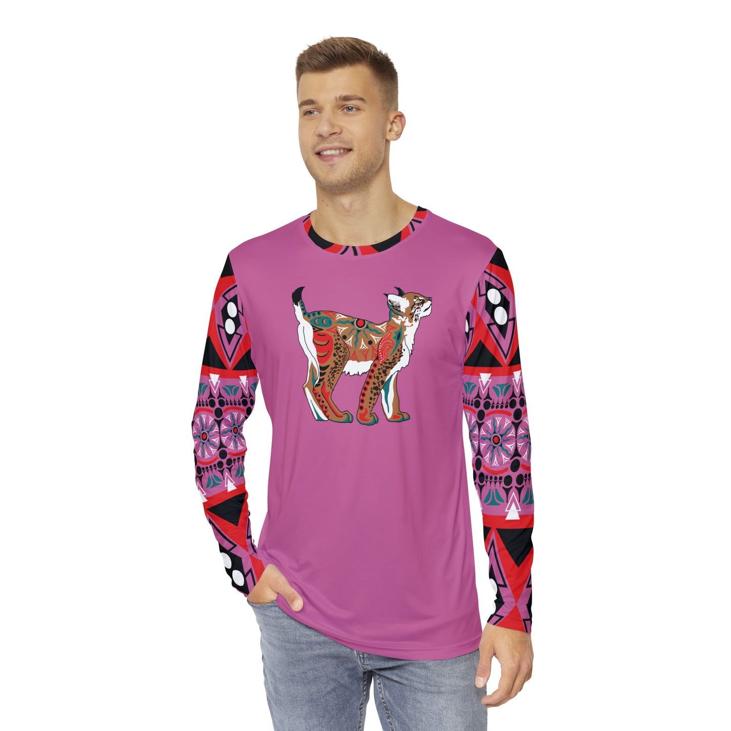 Tan Lynx Kitten Long-Sleeve