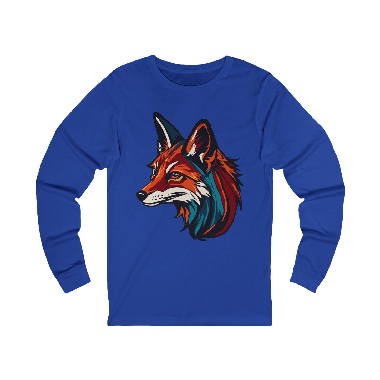 Red Fox Icon - Long-Sleeve Tee