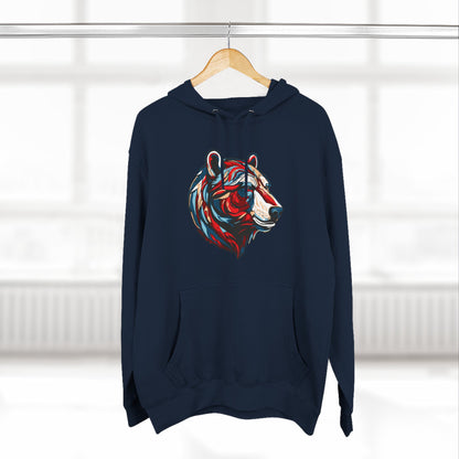 Polar Bear Icon - Fleece Hoodie