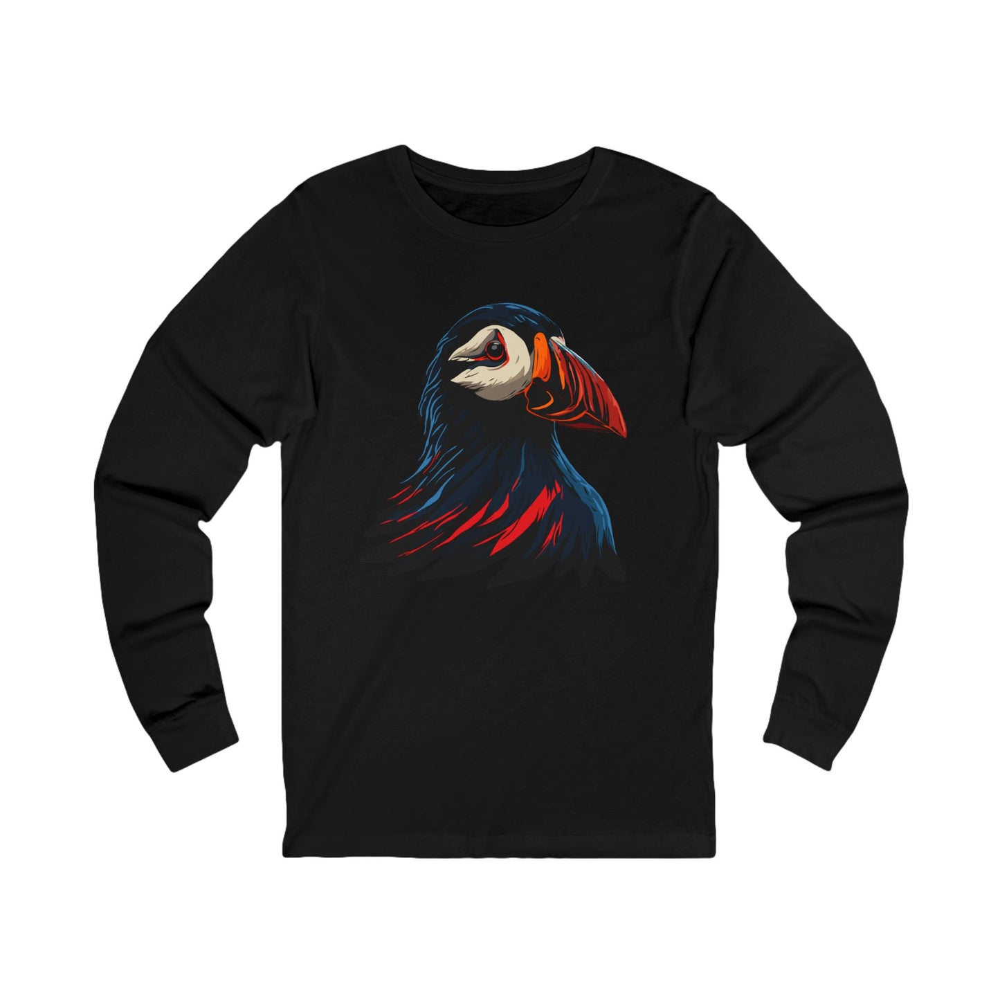 Puffin Icon - Long-Sleeve Tee