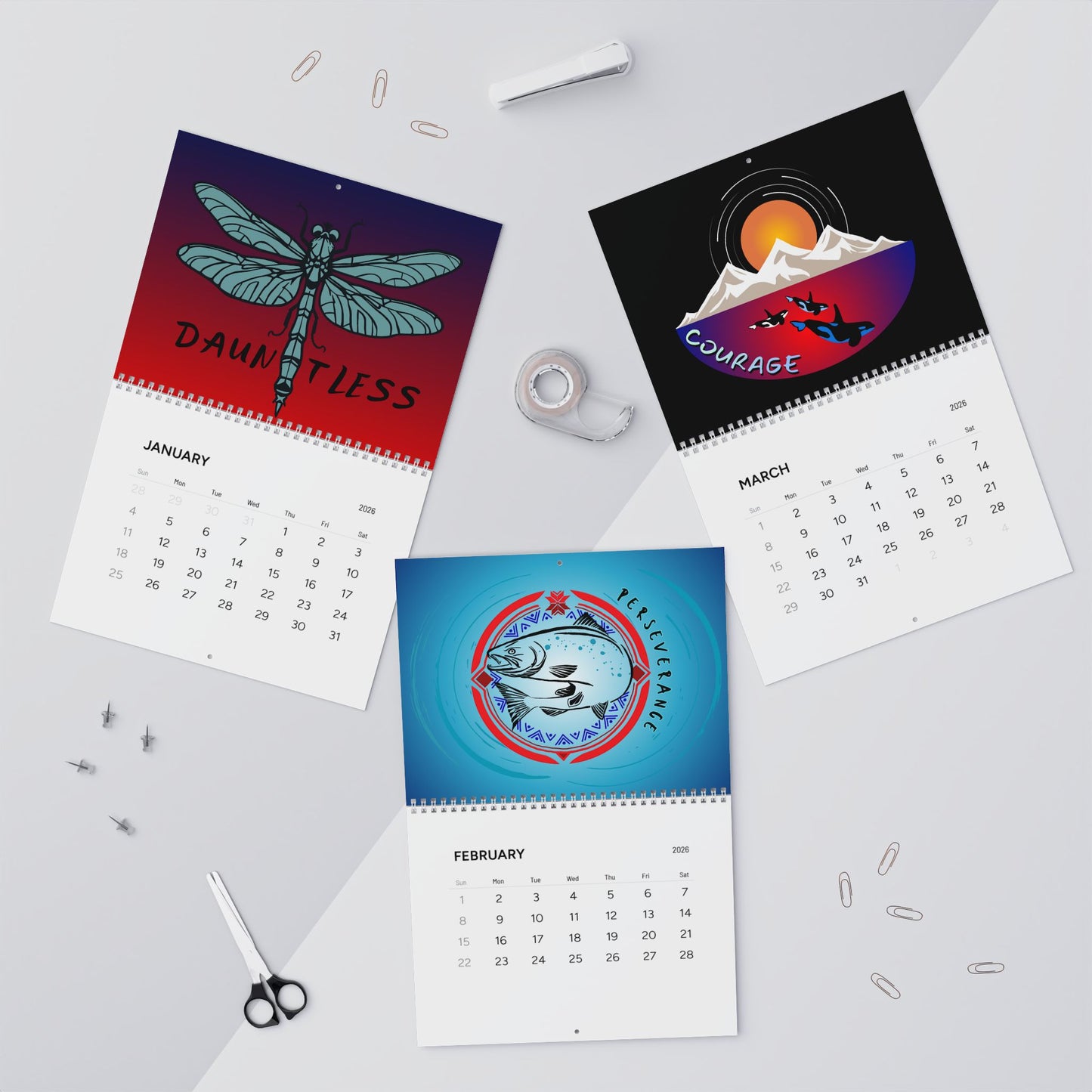 Neo Native Wall Calendar (2026)