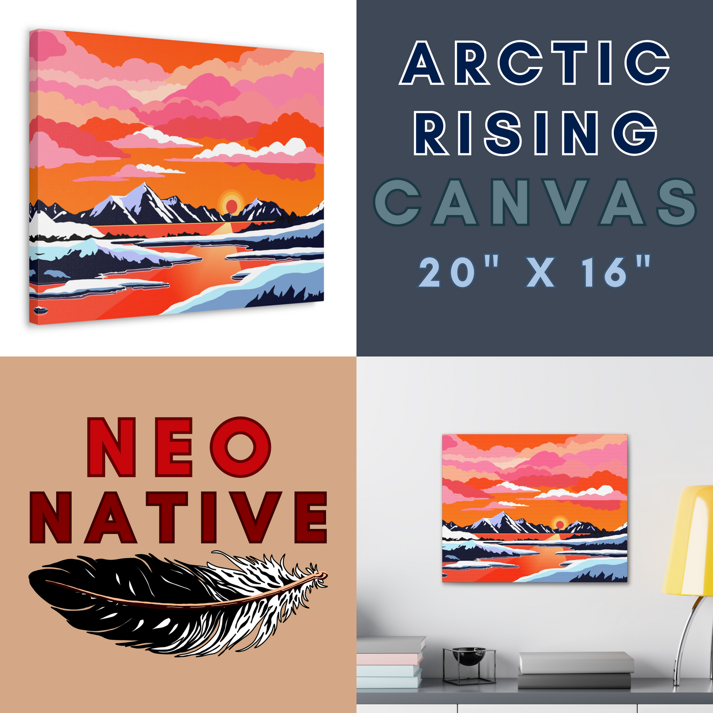 Arctic Rising Canvas