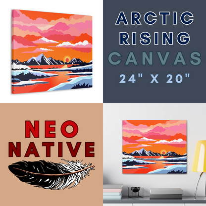 Arctic Rising Canvas
