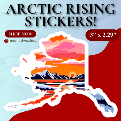 Arctic Rising Sticker