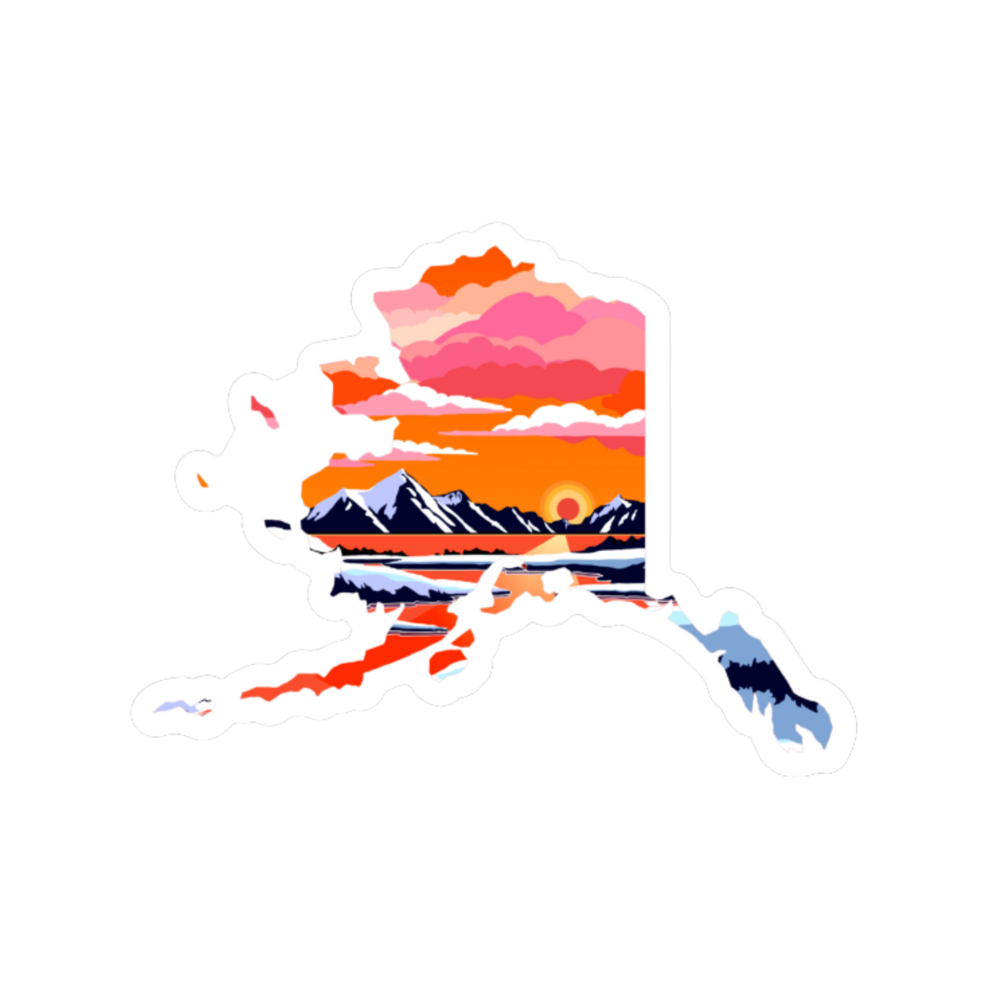 Arctic Rising Sticker