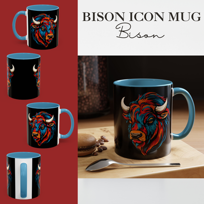 Bison Icon Mug