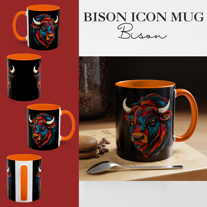 Bison Icon Mug