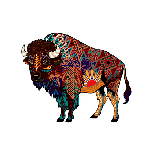 Bison Sticker
