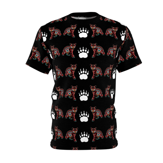 Black Bear Cub Wallpaper T-Shirt