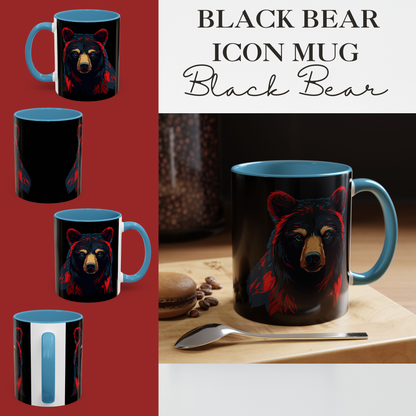 Black Bear Icon Mug