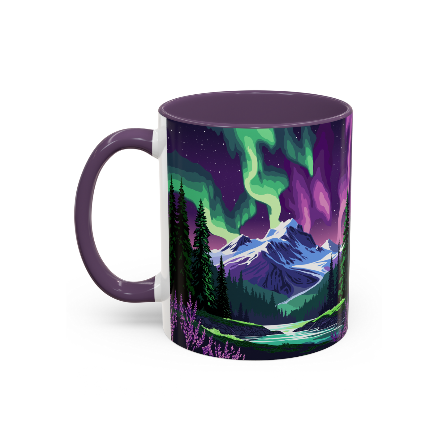 Borealis in Bloom Mug