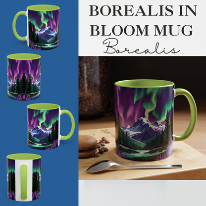 Borealis in Bloom Mug