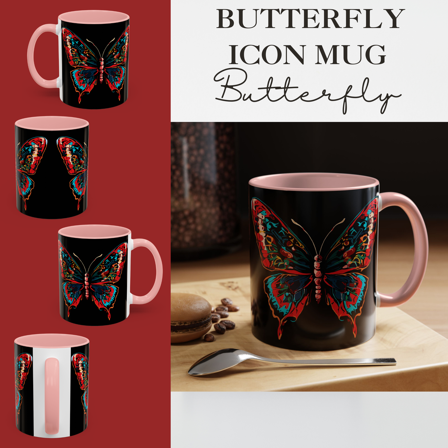 Butterfly Icon Mug