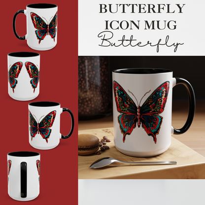 Butterfly Icon Mug