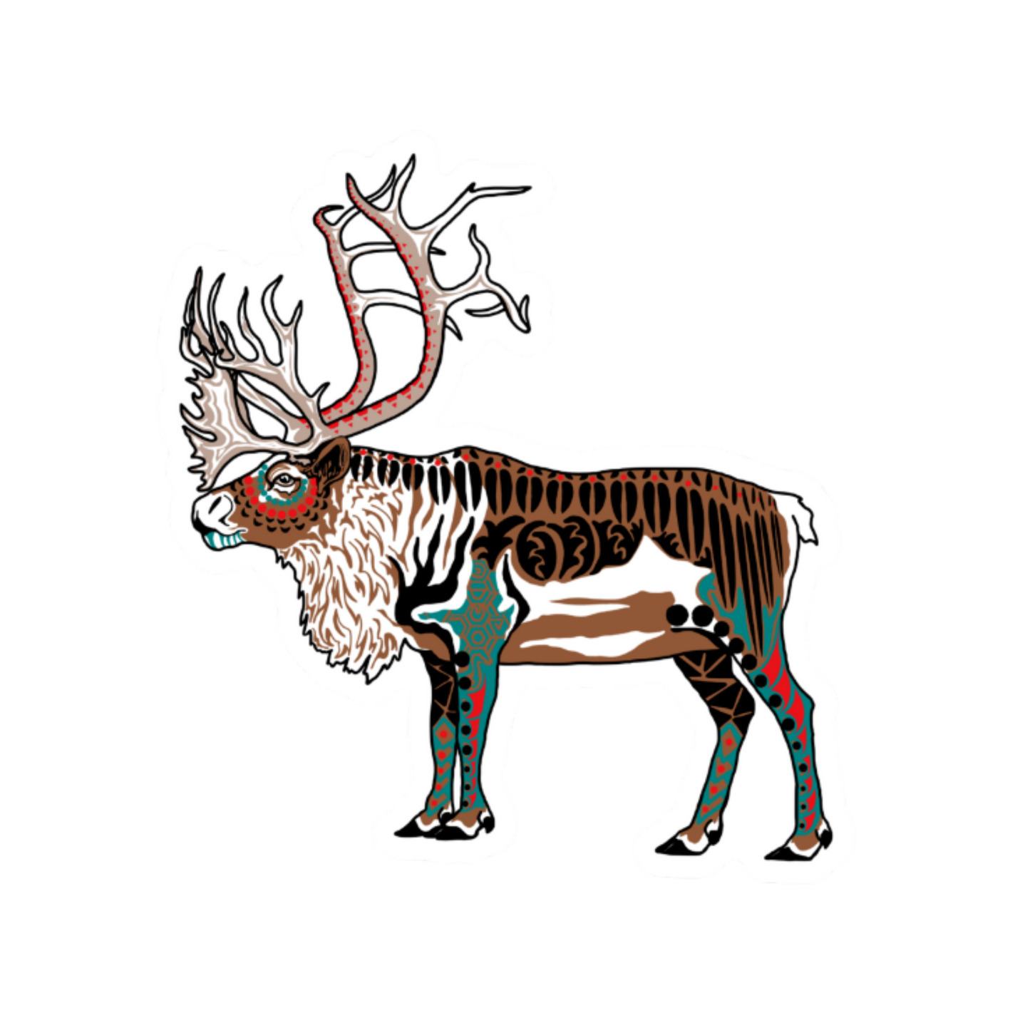 Caribou Sticker