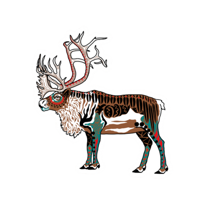 Caribou Sticker