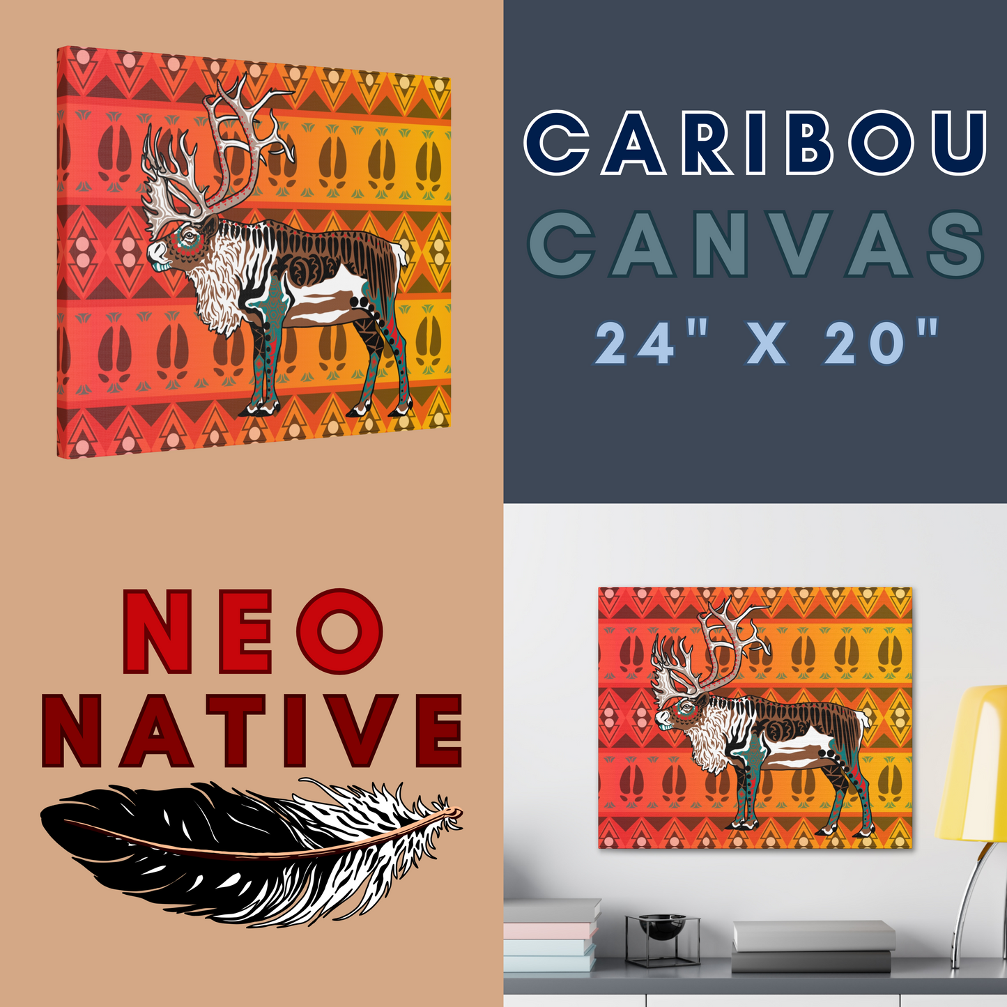 Caribou Canvas
