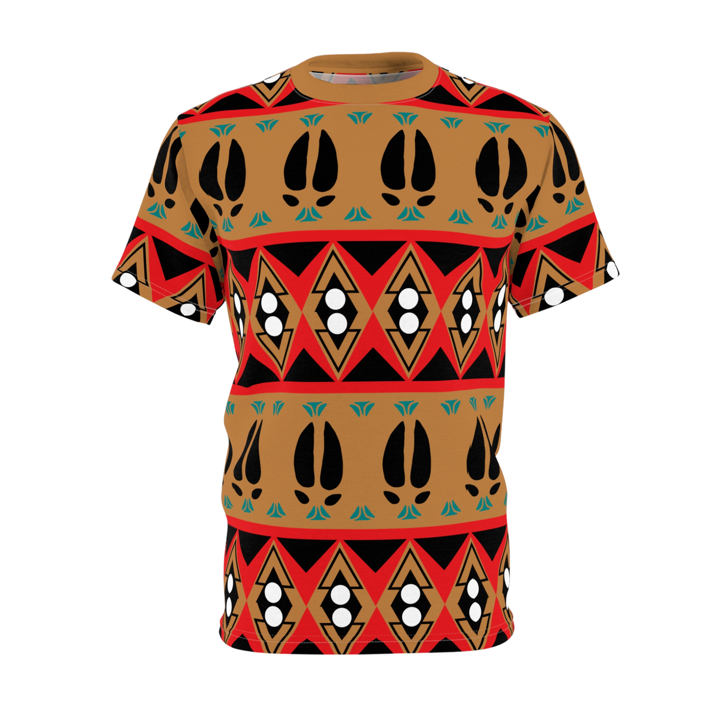 Caribou Tracks Pattern T-Shirt