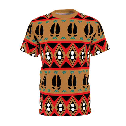 Caribou Tracks Pattern T-Shirt
