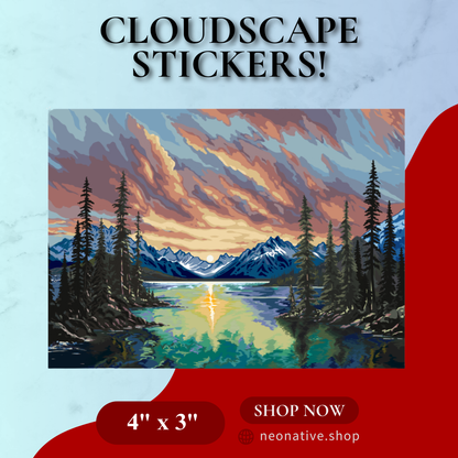 Cloudscape Sticker