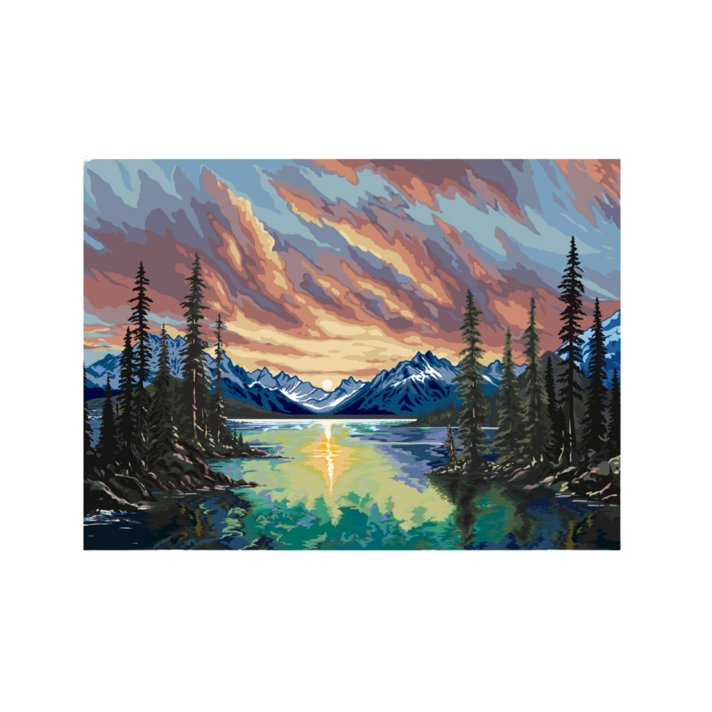 Cloudscape Sticker