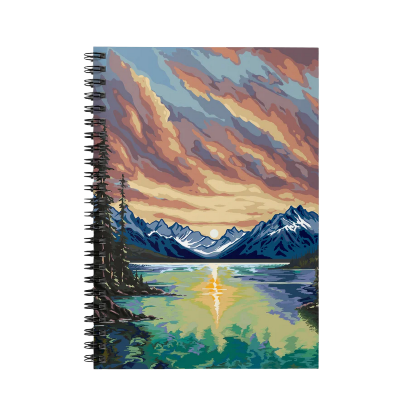 Cloudscape Spiral Notebook