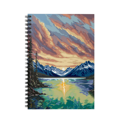 Cloudscape Spiral Notebook