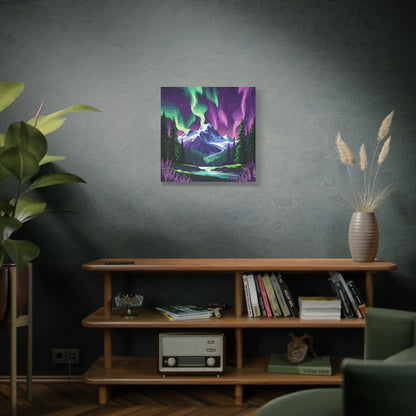 Borealis in Bloom Canvas