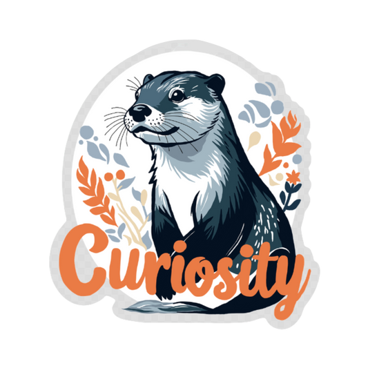 Curiosity Otter Sticker