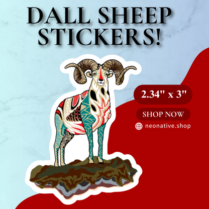 Dall Sheep Sticker