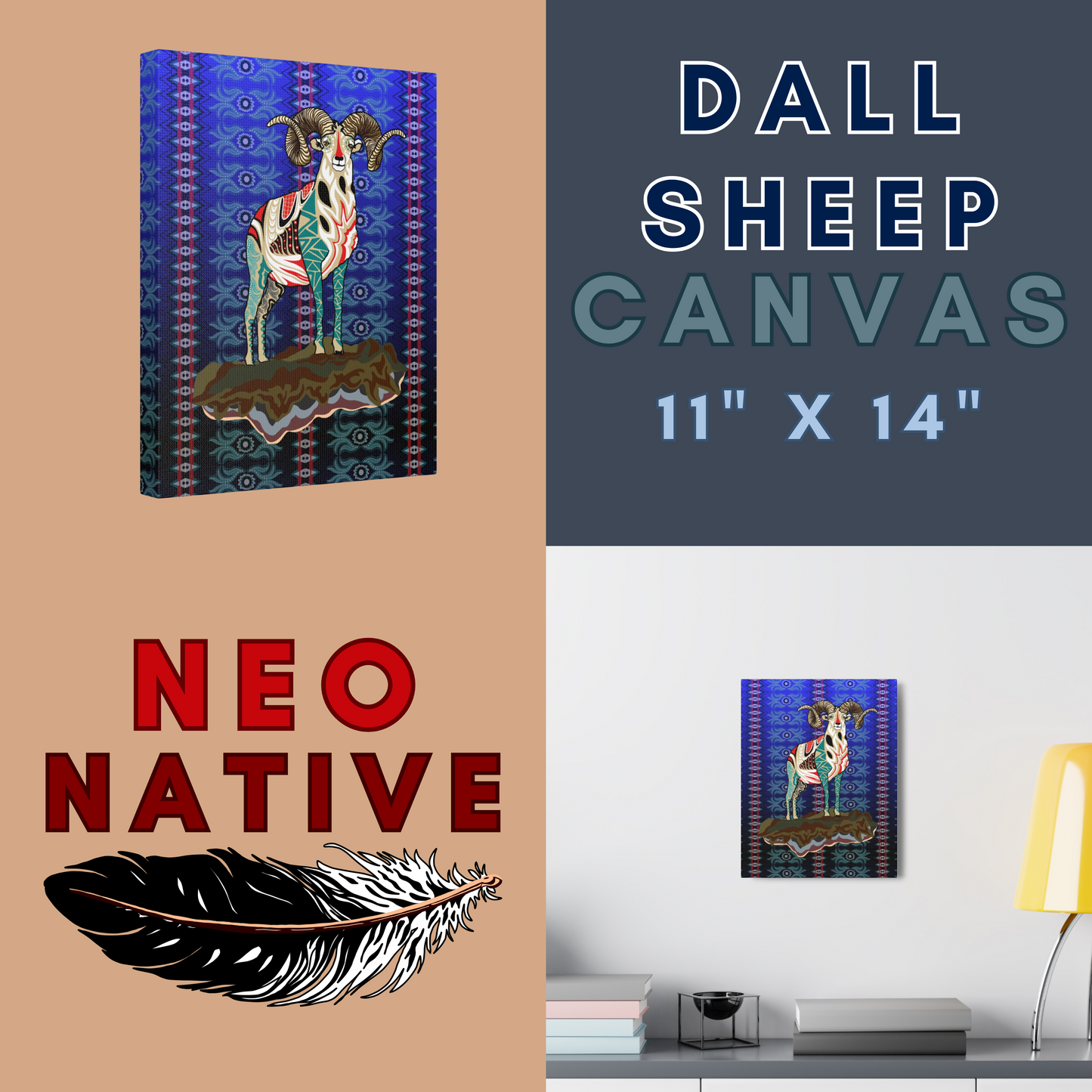 Dall Sheep Canvas