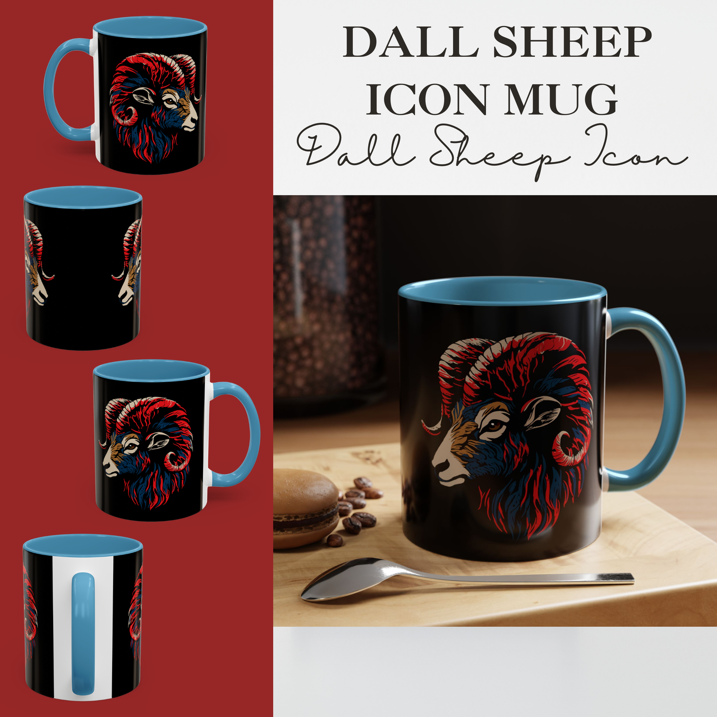 Dall Sheep Icon Mug
