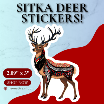 Sitka Black-Tailed Deer Sticker