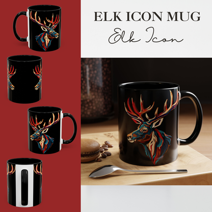 Elk Icon Mug