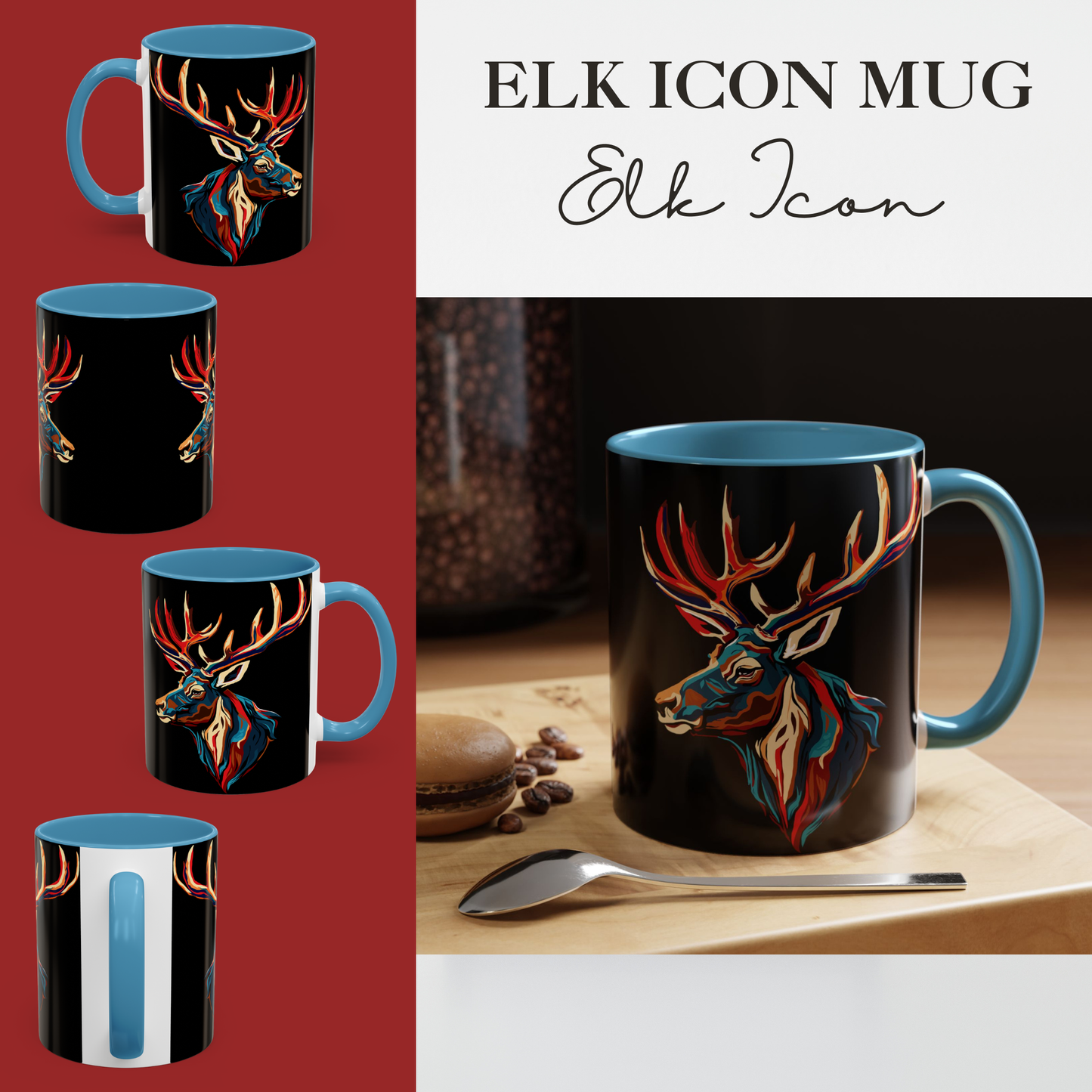 Elk Icon Mug