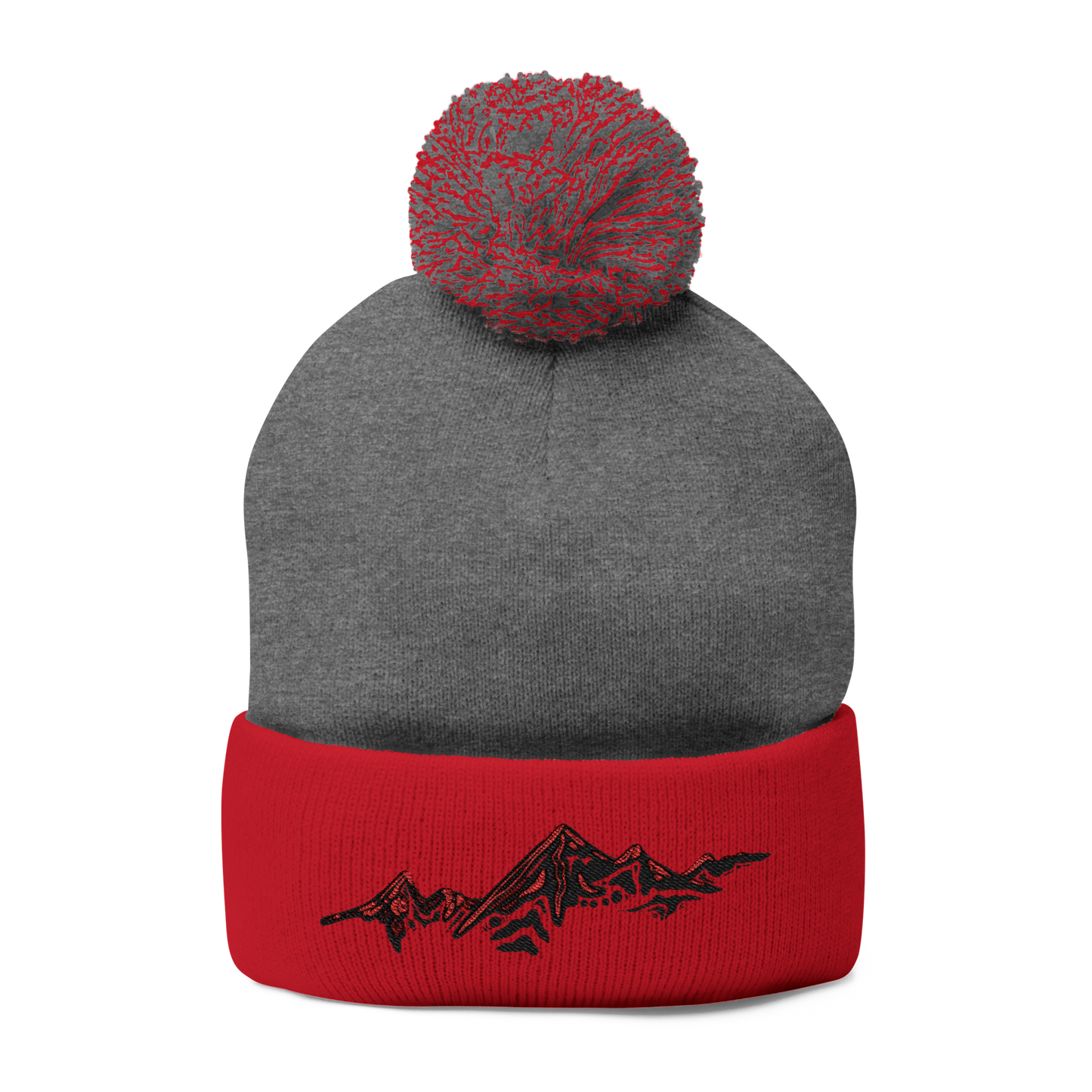 Fire Peaks Knit Cap
