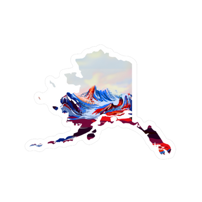 Glacier Horizon Sticker