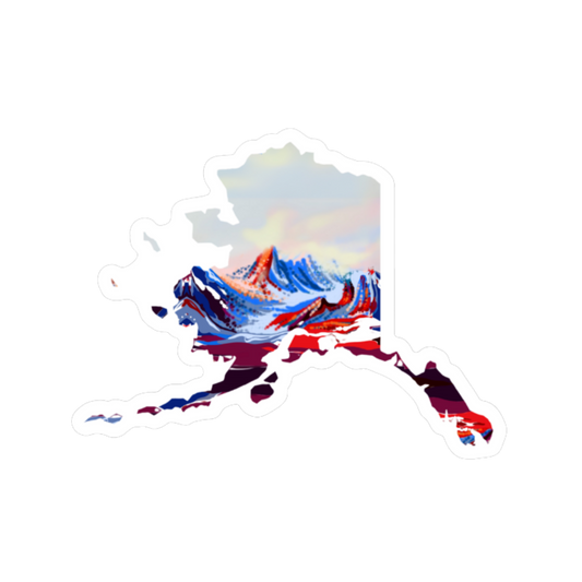 Glacier Horizon Sticker