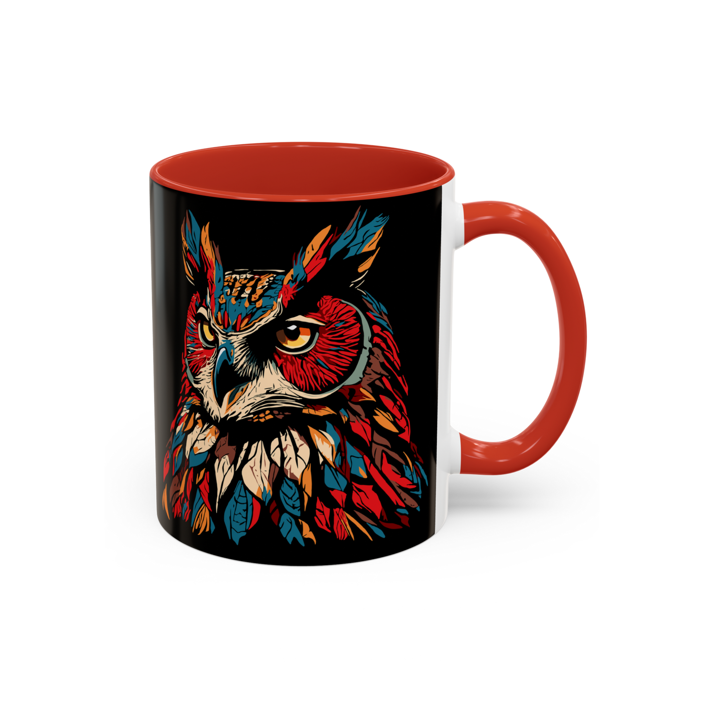 Great Horned Owl Icon Mug