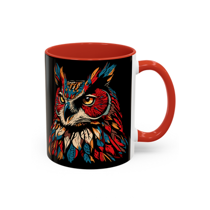 Great Horned Owl Icon Mug