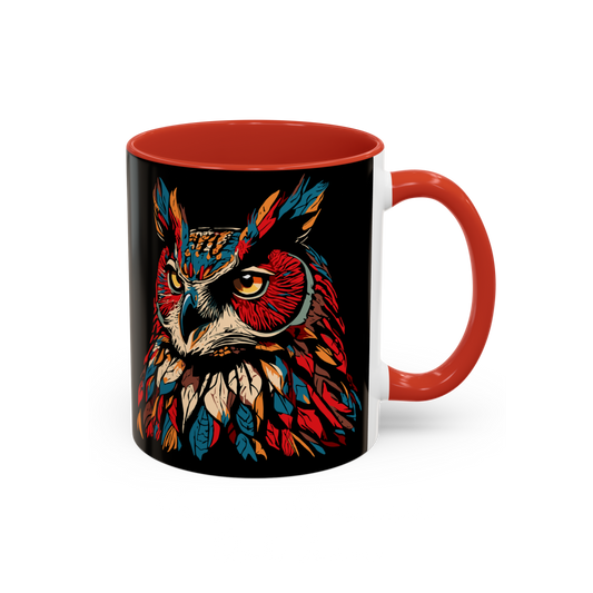 Great Horned Owl Icon Mug