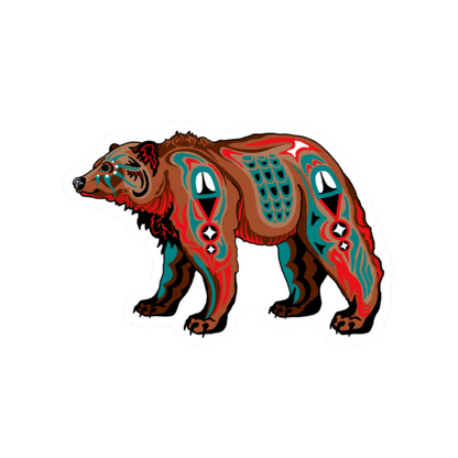 Grizzly Bear Sticker